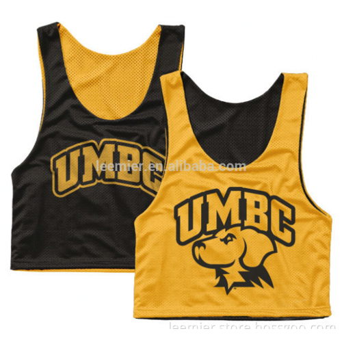 Practice Jersey Black/yellow Performance Lacrosse Pinnies